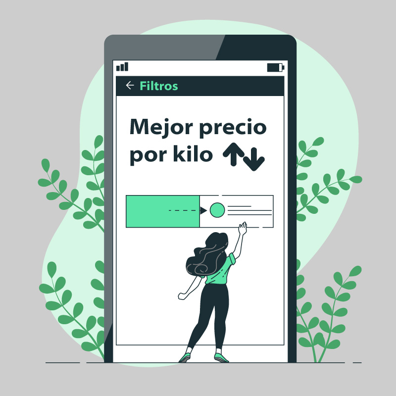Mejor precio por kilo - Ordenamiento Personalizado - Imagen 1